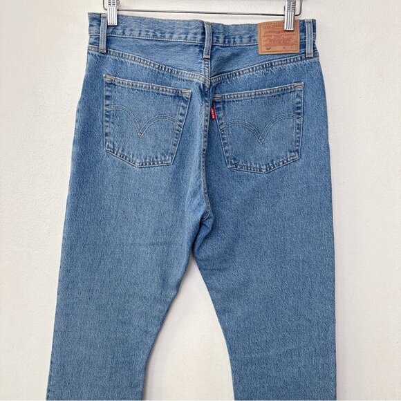 Levi's Womens 29 501 Original Fit Straight Fit Jeans - Picture 13 of 16